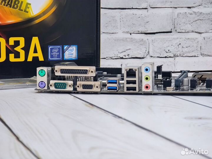 Материнская Плата 1151 Gigabyte GA-H110-D3A rev:1