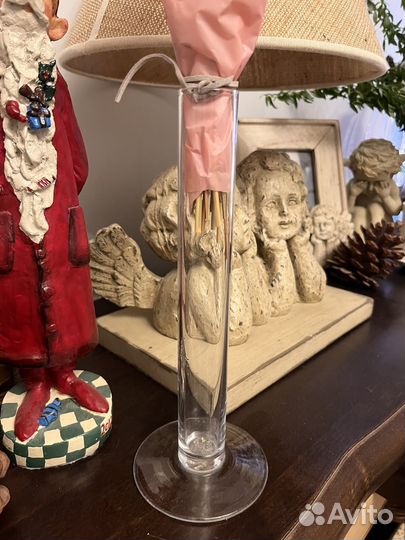 Ваза IKEA футляр, колба