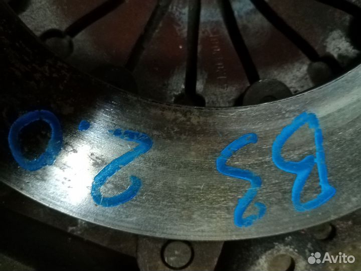 К к-т сцепления volkswagen passat b3 2.0