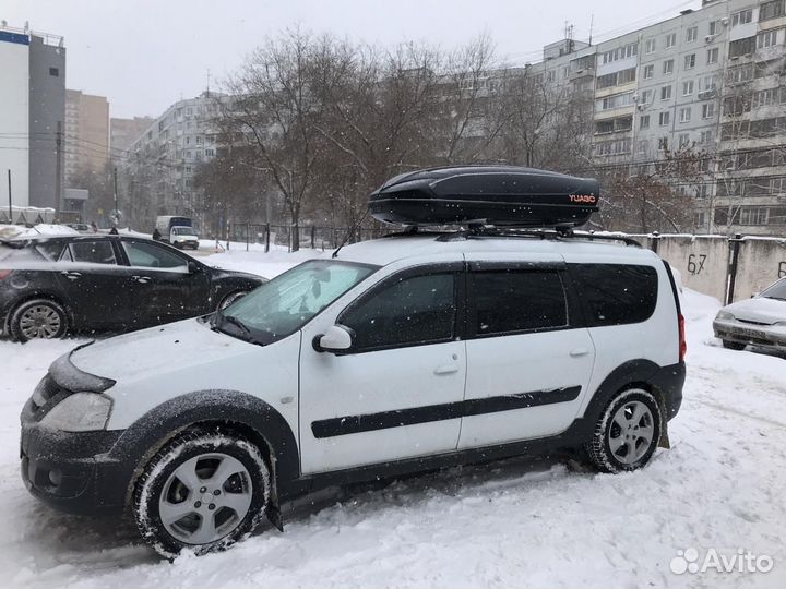 Автобокс Yuago Avatar (460л) на LADA Ларгус