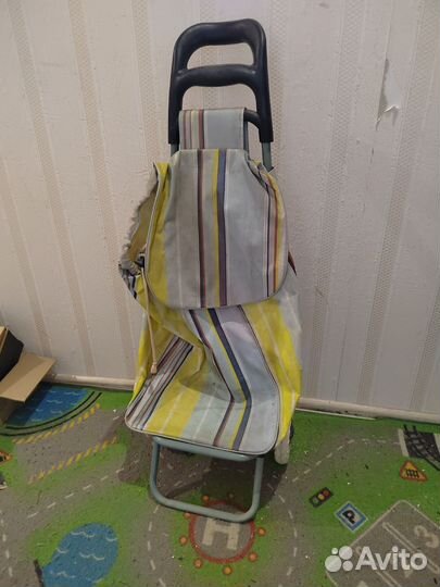 Тележка хозяйственная на колесах