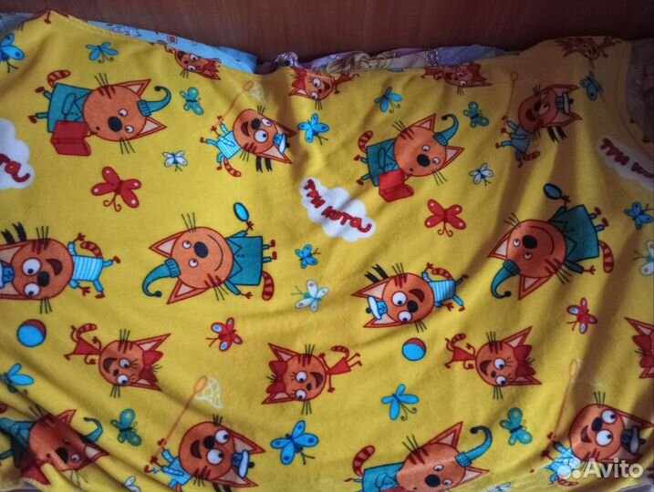 Плед детский три кота