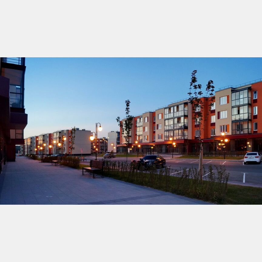 Квартира-студия, 40,9 м², 4/4 эт.