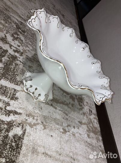 Фруктовница на ножке новая Lefard