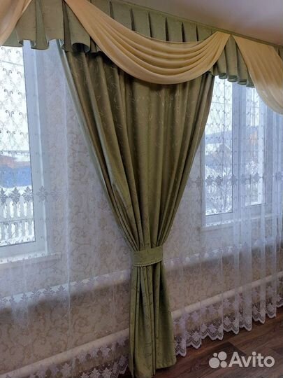 Шторы с ламбрекеном