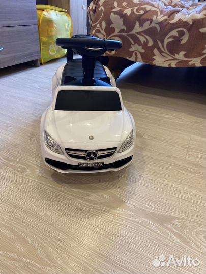 Машинка каталка толокар mercedes