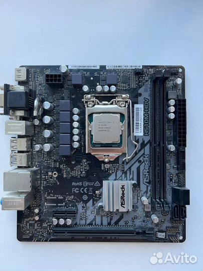 Комплект Intel Core i5-10400F -ASRock H510M-HDV