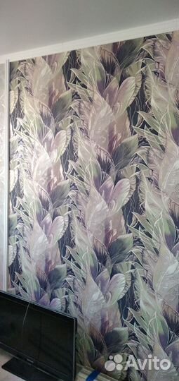 Отделочные работы. Шпаклевка, обои