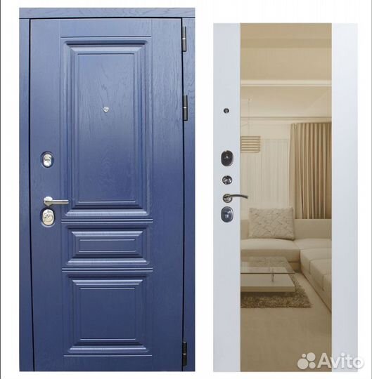 Входная дверь Зеркалом