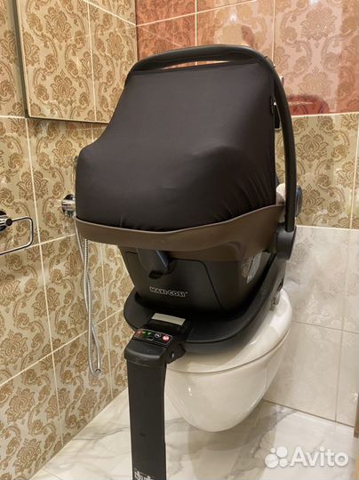 Автолюлька maxi cosi pebble с базой iso fix