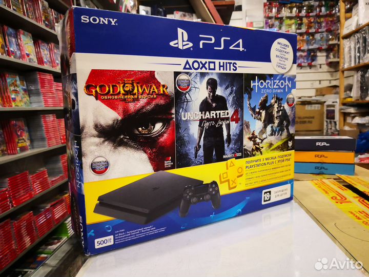 Игровая приставка Sony PlayStation 4 (бу)