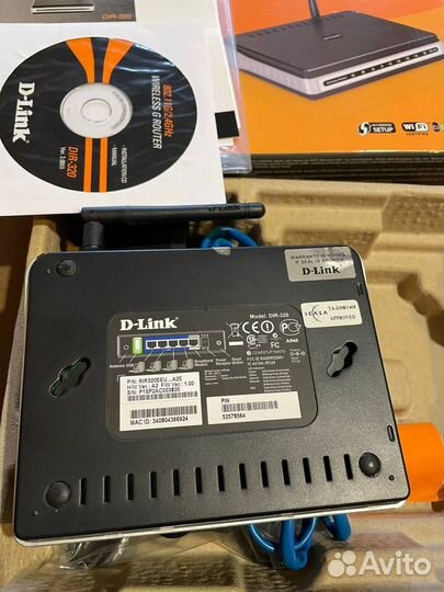 Wifi роутер D-Link DIR-320
