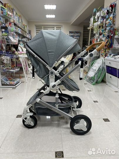 Коляска Luxmom 3в1 новая