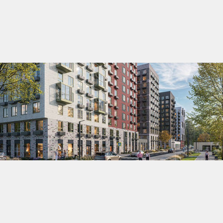 2-к. квартира, 53 м², 3/12 эт.