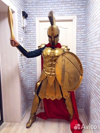 Костюм Спартанец живые статуи