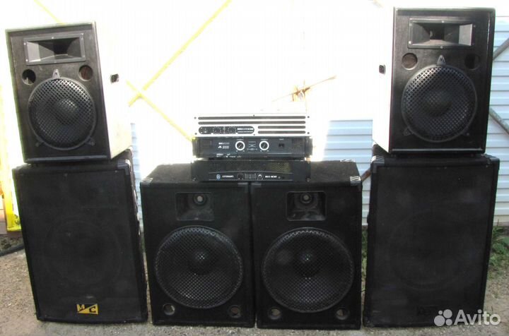 Колонки Pro 3000W WCF 12-15