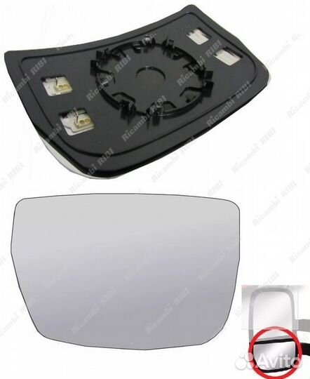 Зеркальный элемент (стекло) Iveco Daily IV 06