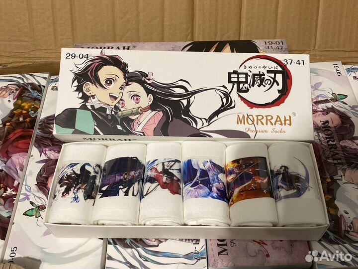 Набор носков аниме