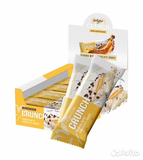 Протеиновые батончики crunch
