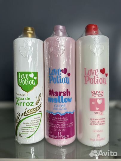 Love Potion составы для кератина ботоксы