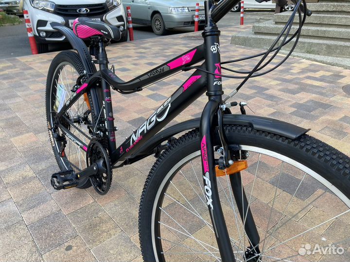 Новый велосипед NRG Fox 26” (21ск, v-brake)