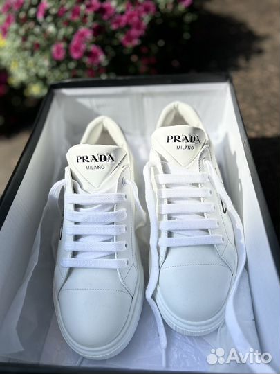 Кеды женские Prada, оригинал