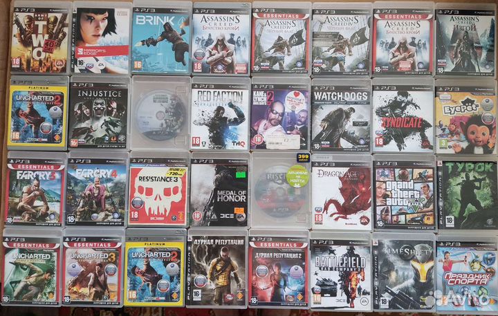 Игры диски для ps3