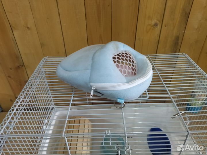 Клетка для грызунов бу + аксессуары и переноска