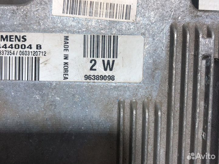 Эбу daewoo Матиз