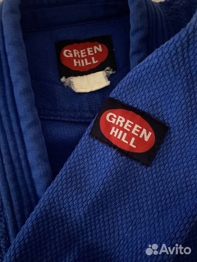 Кимоно для дзюдо green hill