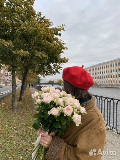 Кустовые пионовидные розы