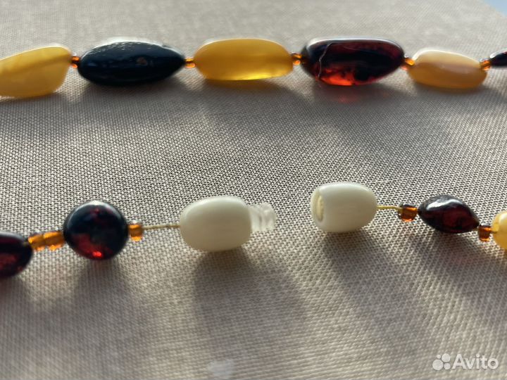 Бусы янтарь винтажные СССР