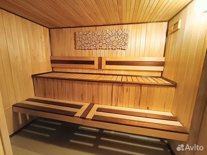 Сауна с бассейном