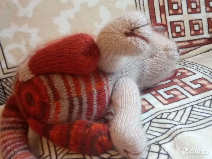 Кот ручной работы