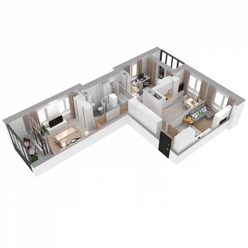 3-к. квартира, 74,2 м², 13/27 эт.