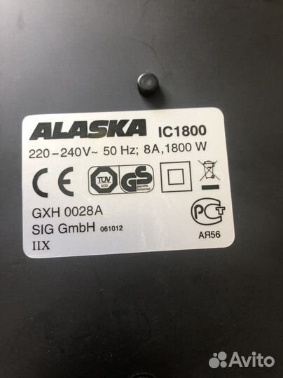 Индукционная плитка alaska IC 180