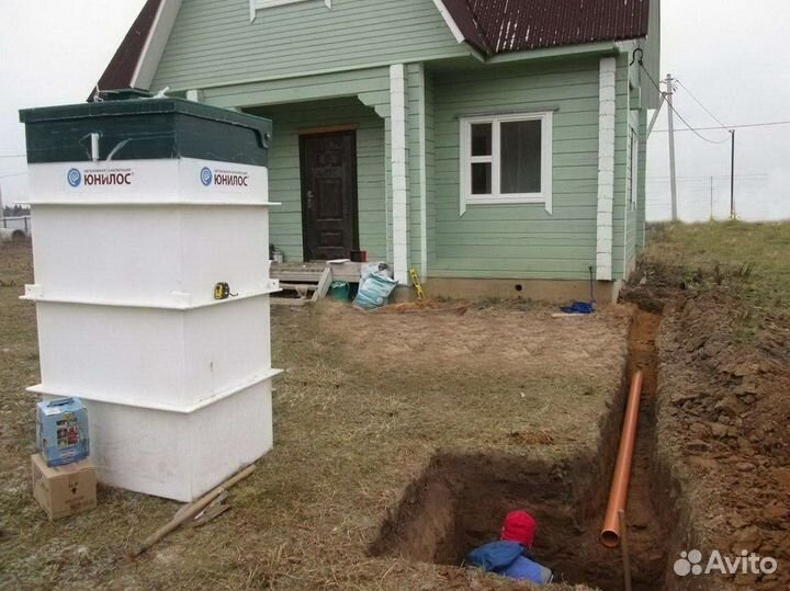 Септик для базы отдыха