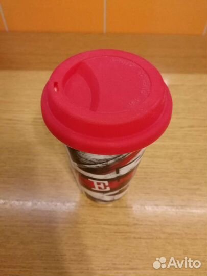 Кружка с резиновой крышкой Юнион Джек