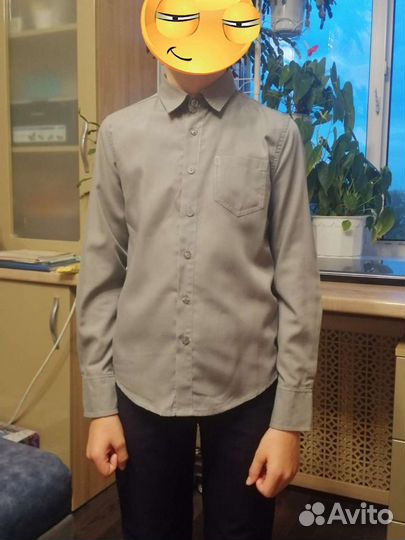 Рубашка школьная