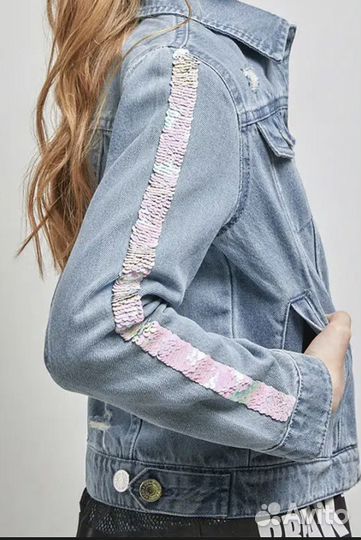 Джинсовая куртка для девочки acoola