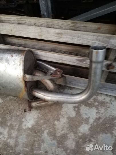 Глушитель mitsubishi lancer 10