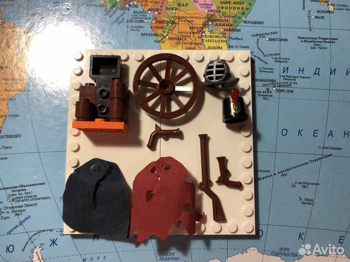 Lego минифигурки и детали