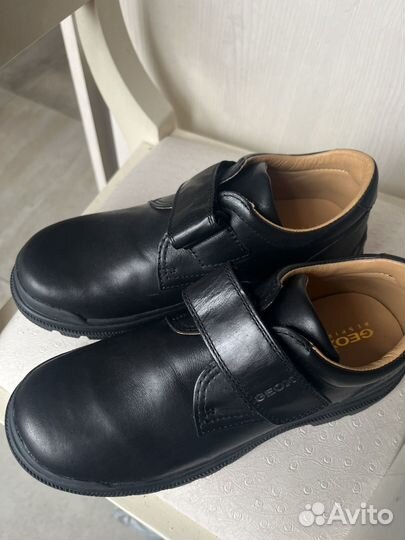 Полуботинки Geox новые школа 39 кожа