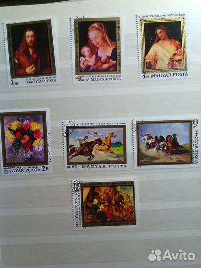 Почтовые марки СССР и иностранные