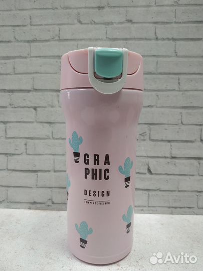 Термос с рисунком 500 мл