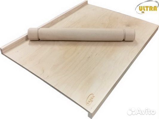 Доска разделочная из фанеры с бортиком пирожковая