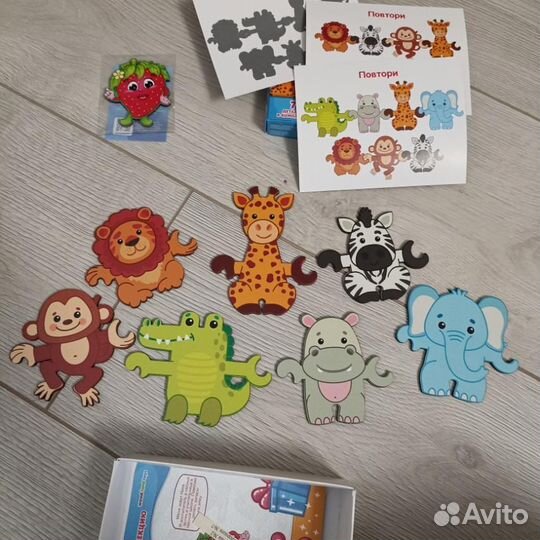 Развивающие деревянные игрушки