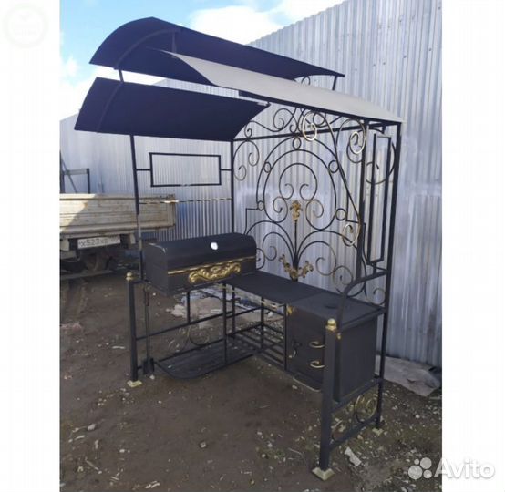 Мангал беседка