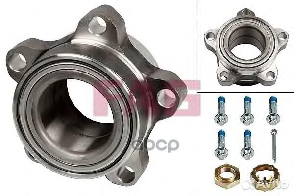 Ступица передняя в сборе ford tranzit FAG 713 6786