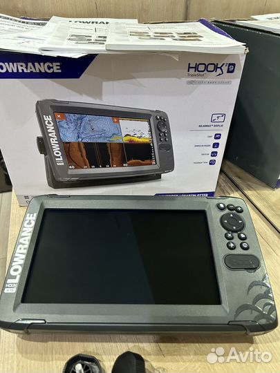 Эхолот lowrance hook reveal 9 tripleshot рус